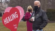 Corazones de amor y esperanza: la bella sorpresa de la primera dama a Joe Biden por el día de San Valentín
